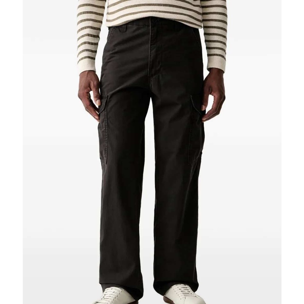 Levis Men's 36x32 Black Cargo Baggy Pants 100% Cotton